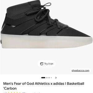 adidas Black and White Basketball Shoes